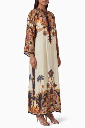Martina Kaftan in Bemberg Crepe