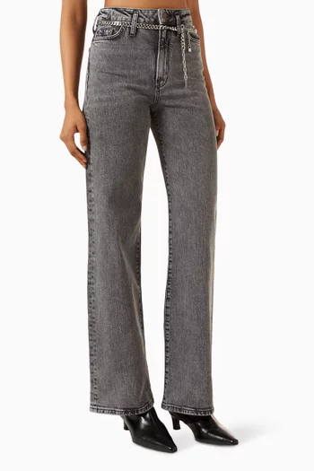 Pantigrey Chain-detail Jeans in Denim