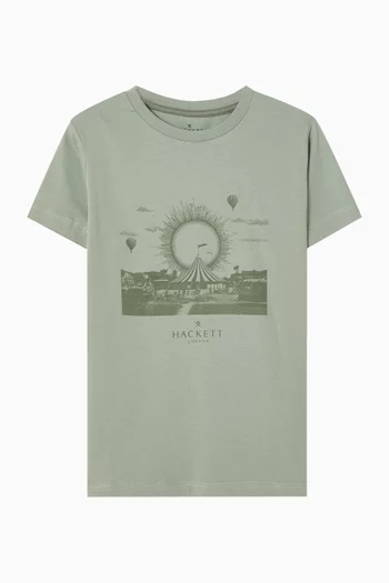 Festival Wheel Graphic T-Shirt