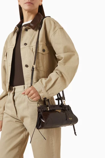 Mini Bonnie Top-handle Bag in Leather