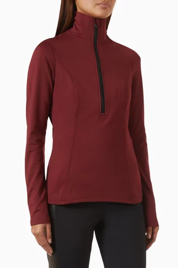 Serena Half-zip Ski Top