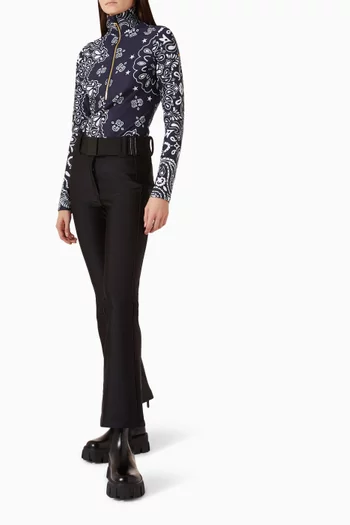 Bandana Paisley-print Ski Top