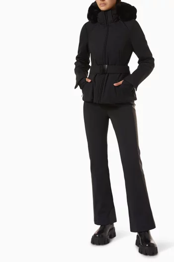 Hida Faux Fur Ski Jacket