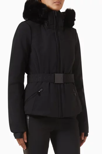 Hida Faux Fur Ski Jacket