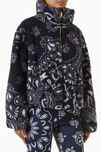 Bandana Jacket in Fleece