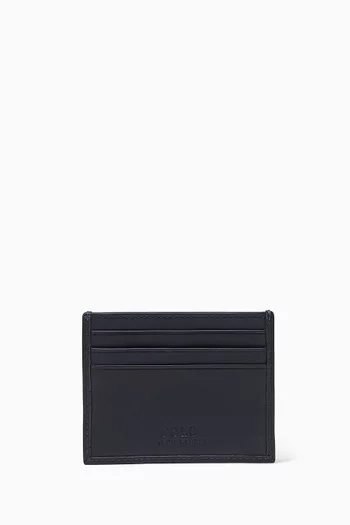 Polo Bear Card Case in Leather