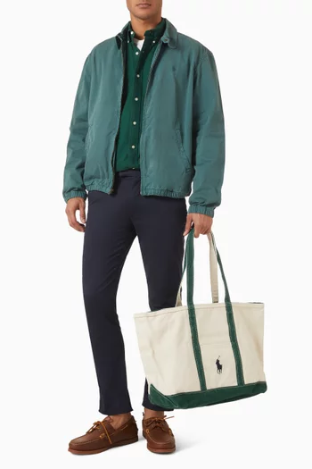 Pony Tote Bag in Cotton Canvas