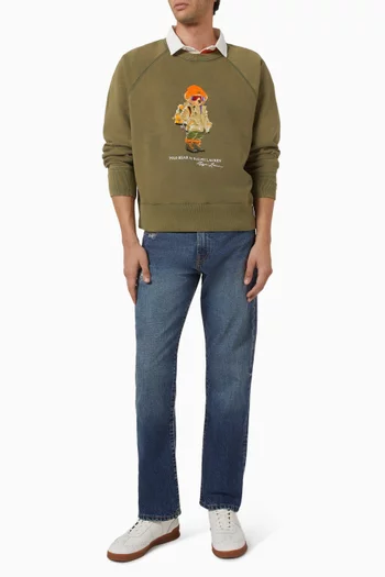 Polo Bear Sweatshirt in Cotton Blend