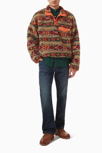 Knit Sweater in Fleece