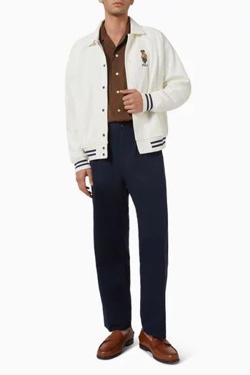 Bayport Polo Bear Jacket in Cotton Blend