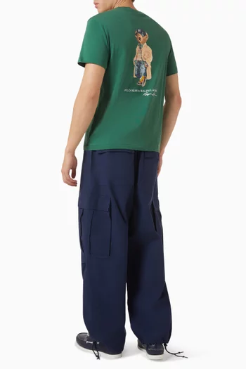 Knit T-shirt in Cotton