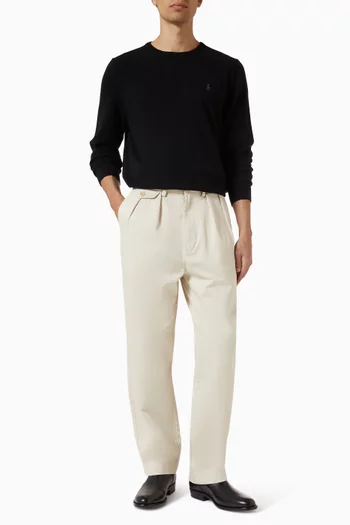 Crew-neck Sweater in Wool