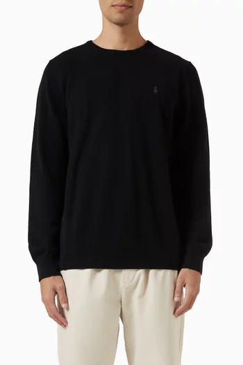 Crew-neck Sweater in Wool