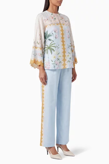 Verdora Co-ord Set in Linen