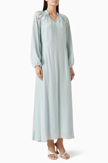 Joan Maxi Dress in Crepe