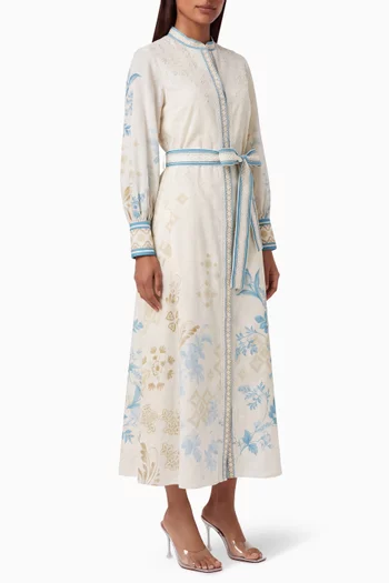 Sylvette Dress in Linen