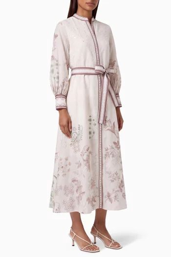 Sylvette Dress in Linen