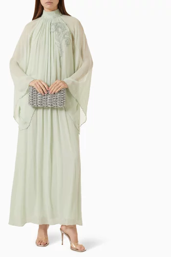 Petalyn Maxi Dress in Georgette