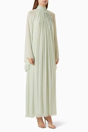 Petalyn Maxi Dress in Georgette