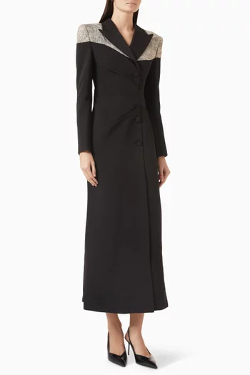 Wave B Blazer Midi Dress