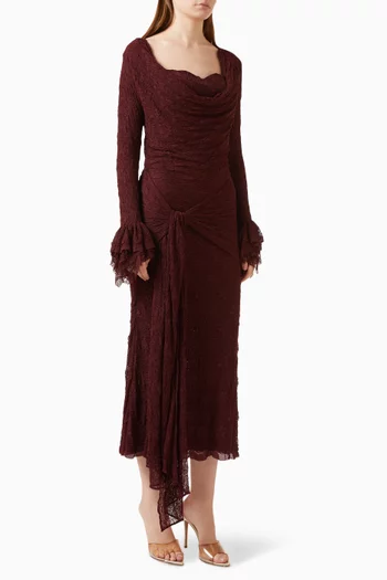 Dar Layer Midi Dress