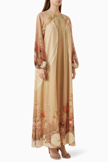 Embroidered Maxi Dress