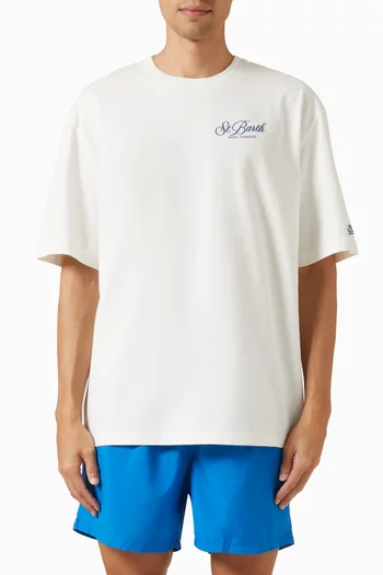 Delmar Printed T-shirt in Cotton