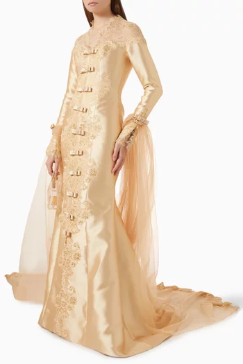 Regalia Gown in Mikado
