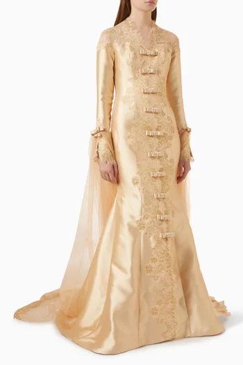 Regalia Gown in Mikado