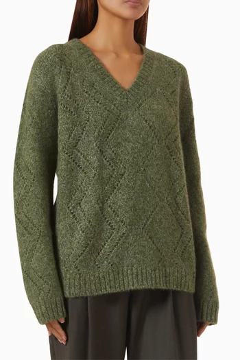 Agnes Sweater in Cashmere Blend
