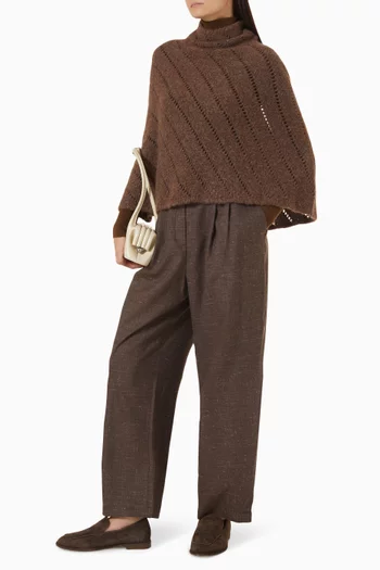 Agnes Cape in Cashmere Blend