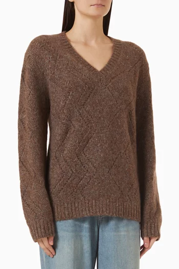 Agnes Sweater in Cashmere Blend