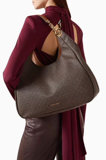 Large Ellie Tote Bag in Signature Canvas