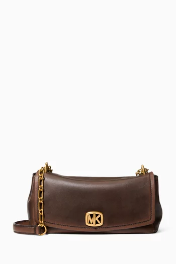 Small Bryant Convertible Shoulder Bag in Leather