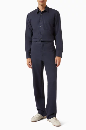 Straight-leg Pants