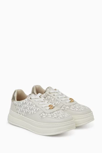 Hayes Phoebe Sneakers in Signature Logo-printed Canvas