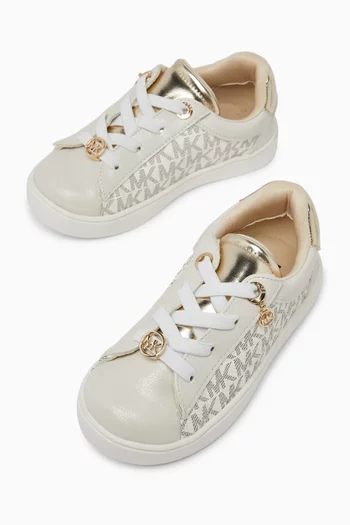 Jem Dottie Sneakers in Logo-printed Canvas