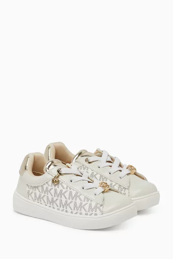 Jem Dottie Sneakers in Logo-printed Canvas