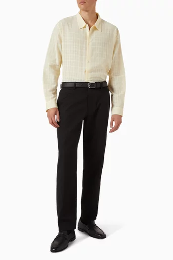 Check Shirt in Cotton