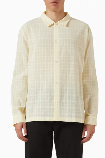 Check Shirt in Cotton