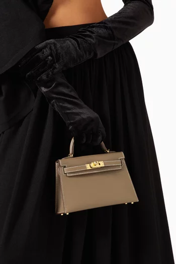 Mini Kelly 20 Sellier Bag in Epsom Leather