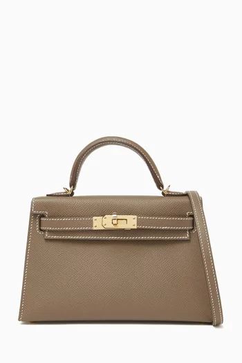 Mini Kelly 20 Sellier Bag in Epsom Leather