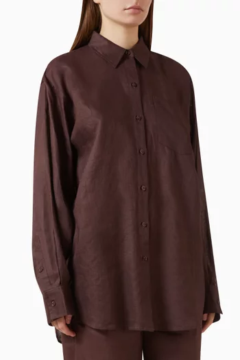 La Jolla Shirt in Linen
