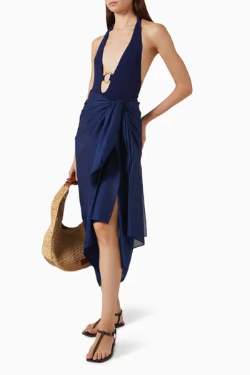 St. Tropez Sarong in Cotton-voile