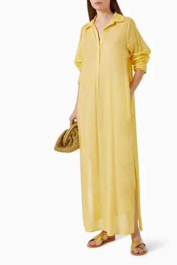 Kokomo Kaftan in Cotton