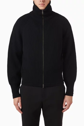 Blimp Full-zip Sweater in Wool