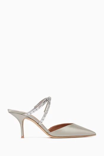 Penn 70 Mule Pumps in Satin