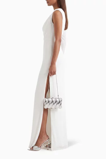 Rosane Slit Dress in Jersey