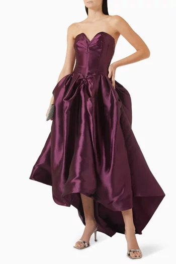 Dutch Dome Dress in Satin