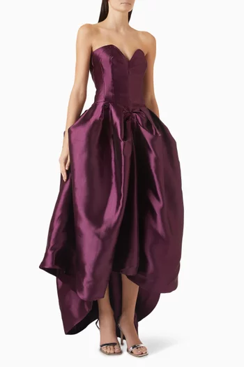 Dutch Dome Dress in Satin